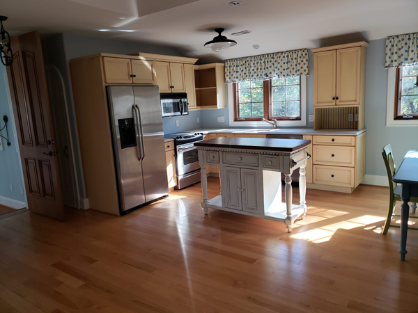Kitchen remodeling project by RJ Sullivan, LLC in Annapolis, Maryland